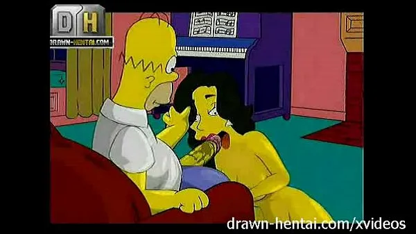 최고의 Simpsons Porn - Threesome 파워 클립