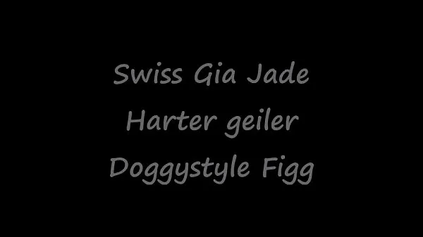 بہترین Swiss Gia Jade Doggystyle Queen پاور کلپس