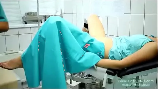 Best beautiful girl on a gynecological chair (33 power Clips