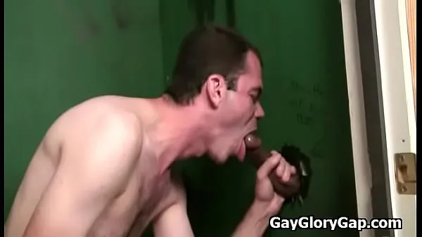 Best Interracial Gay Gloryhole Dick Sucking Video 22 power Clips