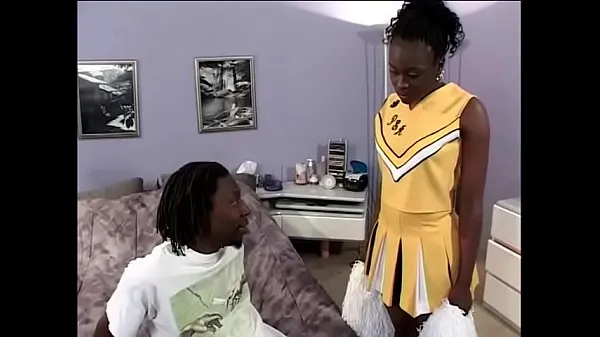 Bästa Muscular hunk sucks and fucks dark skinned black whore then cums on her face power Clips