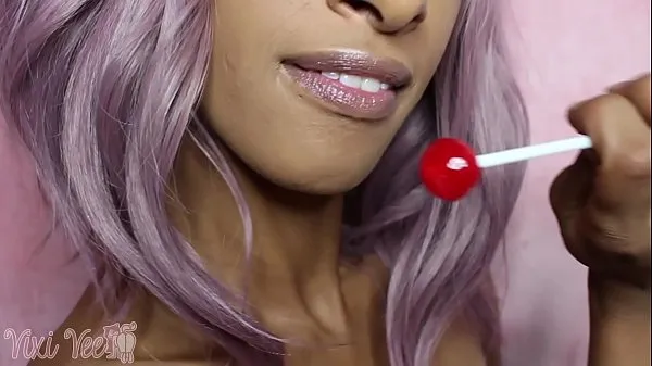 Bästa Longue Long Tongue Mouth Fetish Lollipop FULL VIDEO power Clips