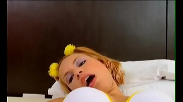 Bedste Gal pie feels hungry cock blasting through her tiny a-hole powerclips