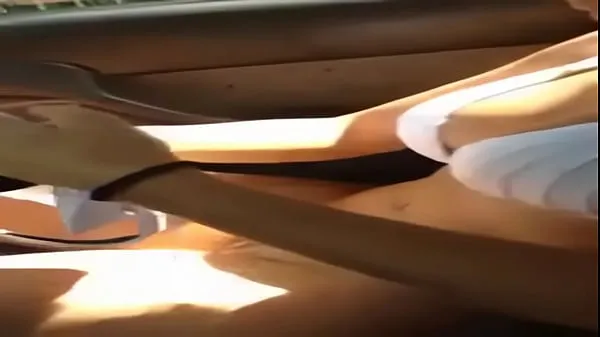 Bedste Naked Deborah Secco wearing a bikini in the car powerclips