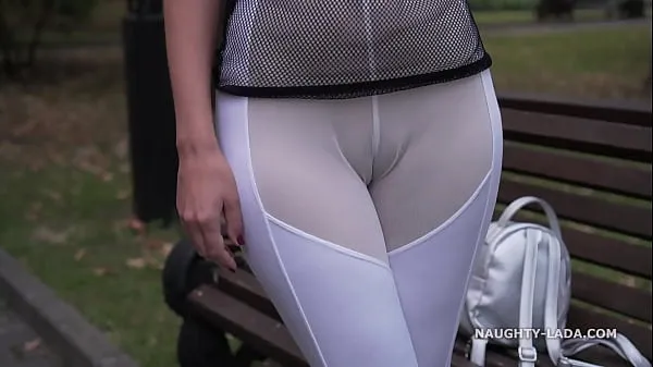 Best See-through outfit in public power Clips