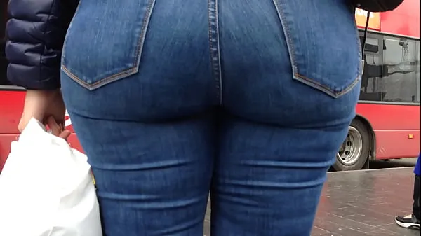 Melhores clipes de energia Phat Ass White Girl em jeans