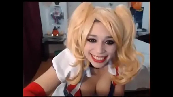 Best super hot blond babe on cam playing with her pussy in cosplay power Clips