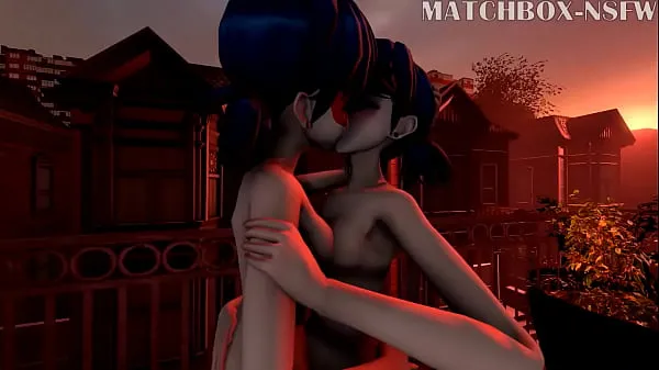 Beste Miraculous ladybug lesbian kiss strømklipp