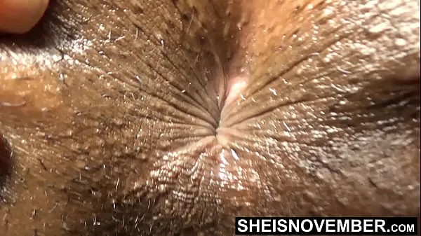 Bedste My Extremely Closeup Big Brown Booty Hole Anus Fetish, Winking My Cute Young Asshole, Arching My Back Naked, Petite Blonde Ebony Slut Sheisnovember Posing While Spreading Her Wet Pussy Apart, Laying Face Down On Sofa on Msnovember powerclips