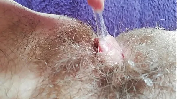 Best Super hairy bush big clit pussy compilation close up HD power Clips