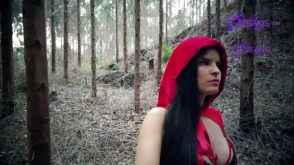 Best Little Red Riding Hood Tatiana Morales gets lost in the forest and is eaten by the wolf halloween special power Clips