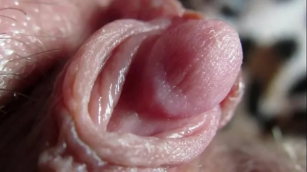 Beste Extreme close up on my huge clit head pulsating powerclips