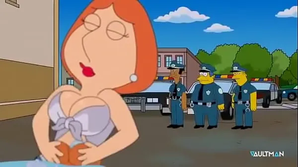 Bedste Sexy Carwash Scene - Lois Griffin / Marge Simpsons powerclips