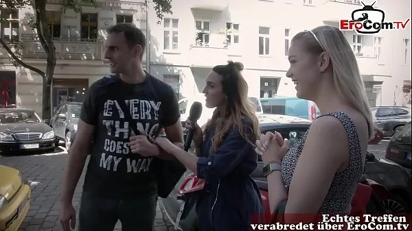 Beste german reporter search guy and girl on street for real sexdate powerclips