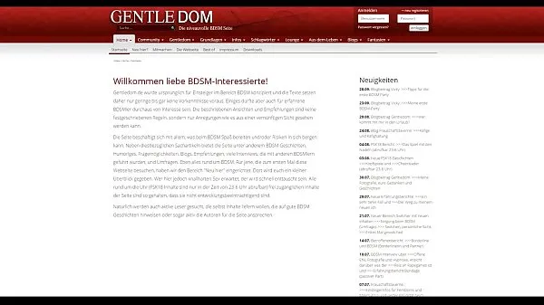 Best BDSM interview: Interview with Gentledom.de - The free & high-quality BDSM community power Clips