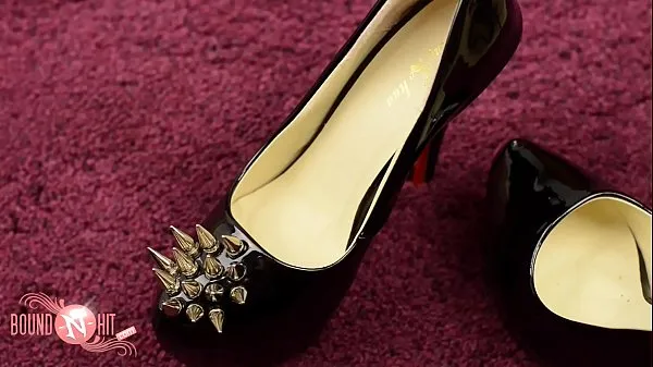 Klip kuasa DIY homemade spike high heels and more for little money terbaik
