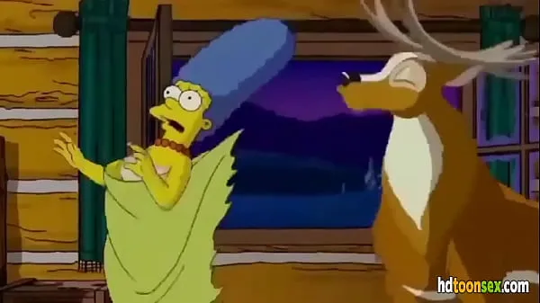 Bedste Simpsons Hentai powerclips