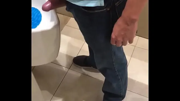 Beste Lord shows me his cock in the bathrooms powerclips