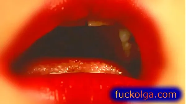 Beste Extreme closeup on cumshots in mouth and lips strømklipp