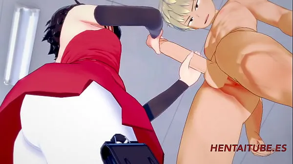 Bästa Boku no Hero Boruto Naruto Hentai 3D - Bakugou Katsuki & Sarada Uzumaki Sex at School - Animation Hard Sex Manga power Clips