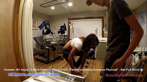 Best Sheila Daniel's Caught On Spy Cam Undergoing Entrance Physical With Doctor Tampa @ - Tampa University Physical power Clips