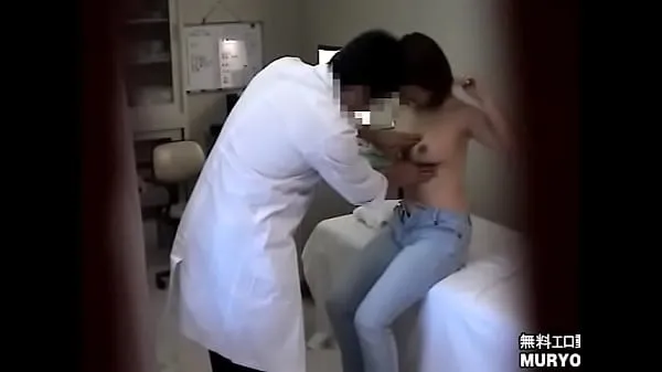 Best 21-year-old female student Kumi who is sloppy but pretty big tits, uterine palpation, devil's obstetrics and gynecology examination, hidden shooting File05-B power Clips