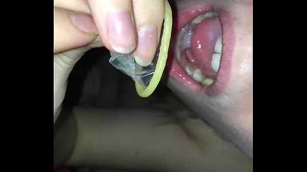 بہترین swallowing cum from a condom پاور کلپس