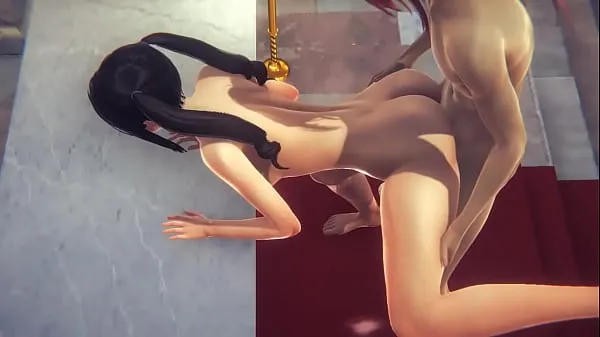 Melhores clipes de energia Hentai Uncensored - Yumiko penetrada duas vezes por amigo e creampie para ela