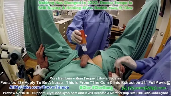 최고의 Semen Extraction On Doctor Tampa Whos Taken By Nonbinary Medical Perverts To "The Cum Clinic"! FULL Movie 파워 클립