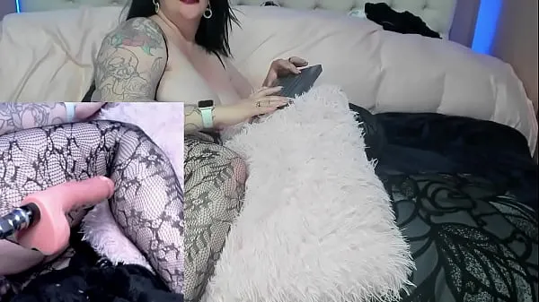 Najlepsze klipy zasilające getting fucked by a machine in doggystyle, sexy milf Lana Licious takes all 9 inches of fuck machine on cam show