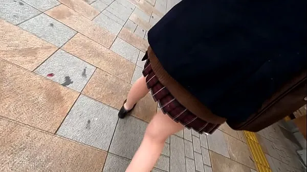 最高のBlack Hair Innocent School C-chan @ Shinjuku [Women ● Raw / Uniform / Blazer / Miniskirt / Beautiful Legs / Creampie] Voyeurism Slut ● ● Fuckパワークリップ