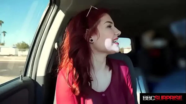 Best 18yo Red Haired Newbie Jules Gets her First BBC and Creampie power Clips