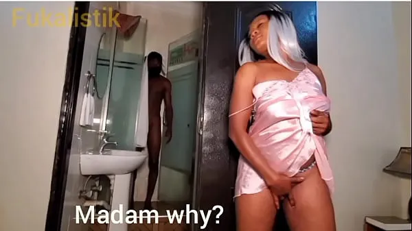 최고의 Horny Anambra State married woman took advantage of houseboy BBC and got pussy stretched with cumshot (Full video on Xvideos Red 파워 클립