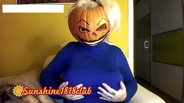 Τα καλύτερα κλιπ τροφοδοσίας Happy Halloween pervs! Big boobs pumpkin cam recorded 10 31