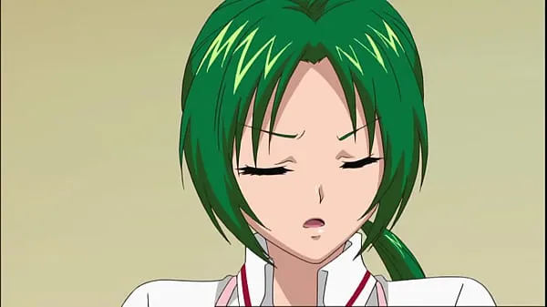 Best Hentai Girl With Green Hair And Big Boobs Is So Sexy power Clips