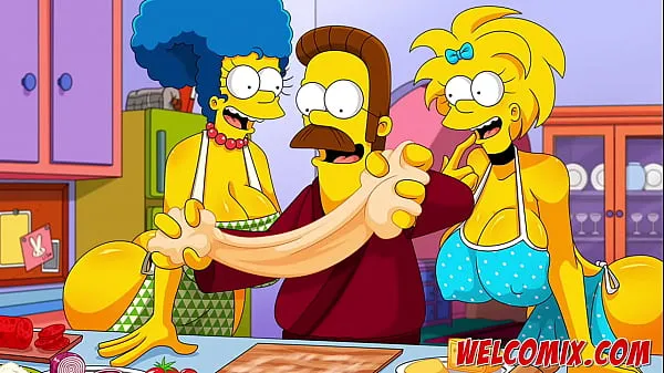 Klip daya Orgy with hot asses from the Simpsons terbaik