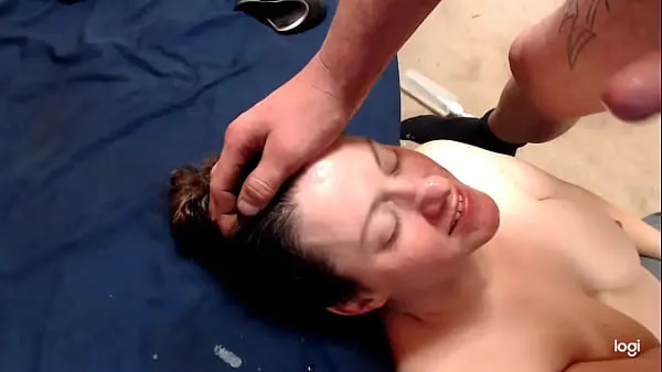Best Cutie getting her face unloaded on Homemade Facial Cumshot power Clips