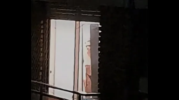 Best Spying on a busty neighbor through the window power Clips