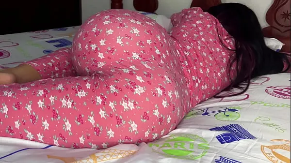 En iyi I can't stop watching my Stepdaughter's Ass in Pajamas - My Perverted Stepfather Wants to Fuck me in the Ass güç Klipleri