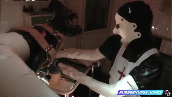 Best Rubbernurse Agnes - A short intensive anal fisting procedure with long white latex gloves power Clips