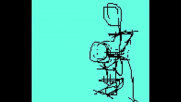 Le migliori clip di potenza Testing my pixel art animation with a doll having oral sex, only the blowjob