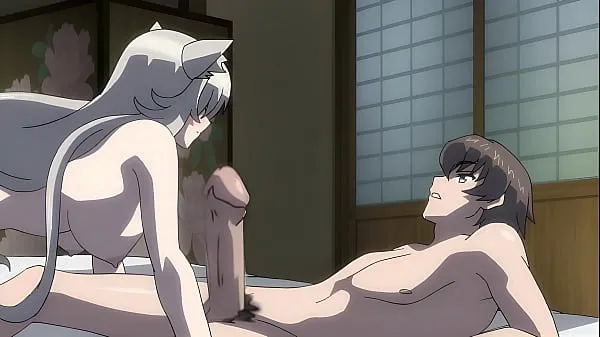 Bedste The kitsune satisfies her master [uncensored hentai English subtitles powerclips